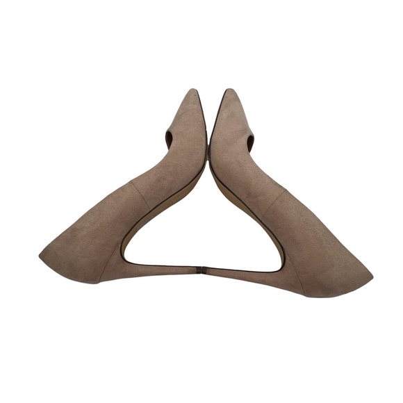 Call It Spring Tan Suede Pointed Toe Heels Size 10 Women's - Picture 5 of 8